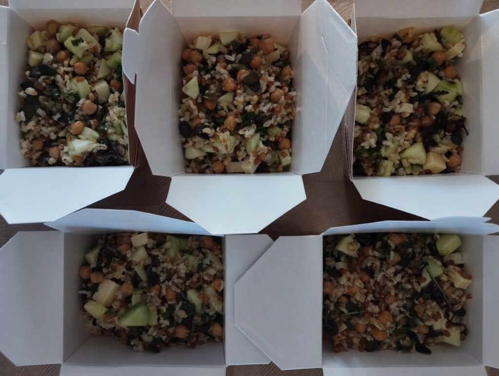 Panier pique-nique BIO et local des chambres d'hôtes Les Ombelles.